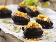 Fıstık Ezmeli Çikolatalı Hurma