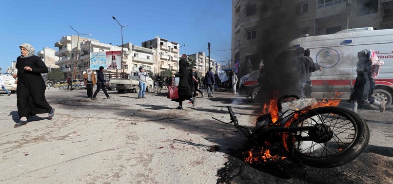 SYRIAN REGIME AIRSTRIKES KILL 17 CIVILIANS IN IDLIB