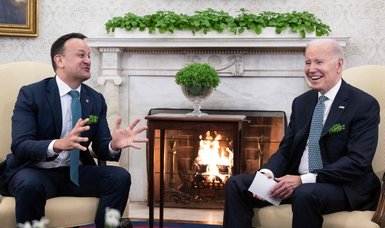 Biden celebrates St Patrick's Day with Irish PM
