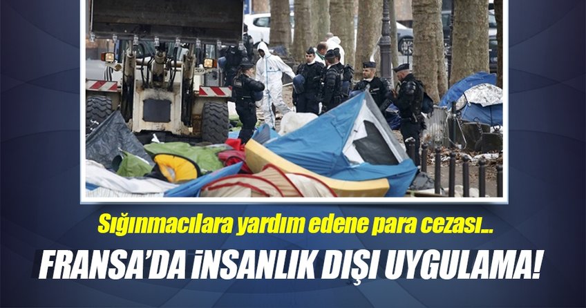 Sığınmacıya yardım edene 135 euro ceza