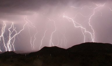 Lightning strikes in India, 10 dead