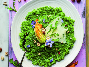 Ege Otlu Yeşil Risotto