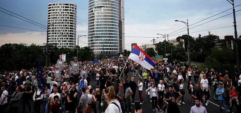 FURTHER PROTESTS IN SERBIA AGAINST VIOLENCE, VUČIĆ GOVERNMENT