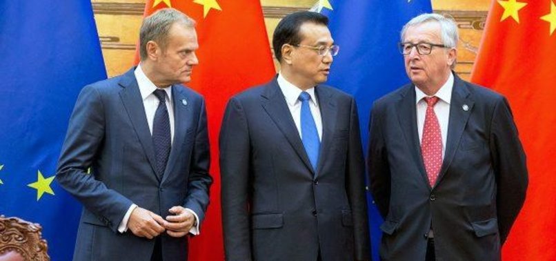 EU, CHINA SEEK TIGHTER BOND TO FACE US PRESIDENT TRUMP