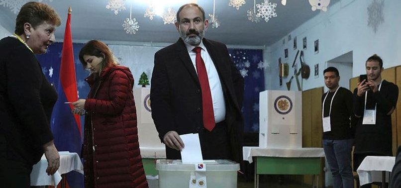 ARMENIANS VOTE FOR PARLIAMENT; PM LOOKS TO BOLSTER SUPPORT