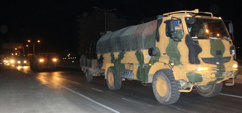 FIRST TURKISH MILITARY CONVOY ENTERS SYRIAS IDLIB, INCREASING HOPES FOR PEACE