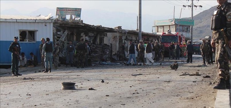 SUICIDE BOMB HITS FOREIGN TROOP CONVOY IN AFGHANISTAN
