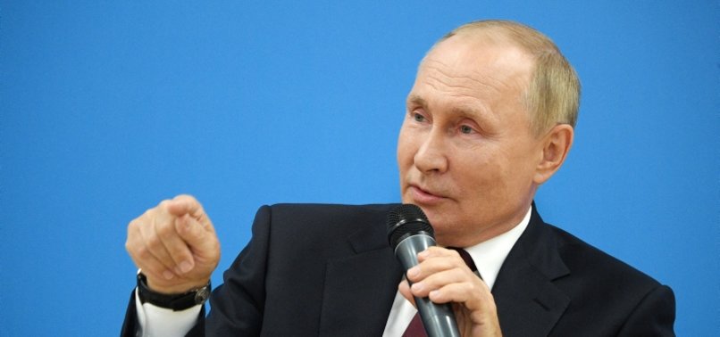 PUTIN CALLS UKRAINE ANTI-RUSSIAN ENCLAVE THAT IS TO BE ELIMINATED