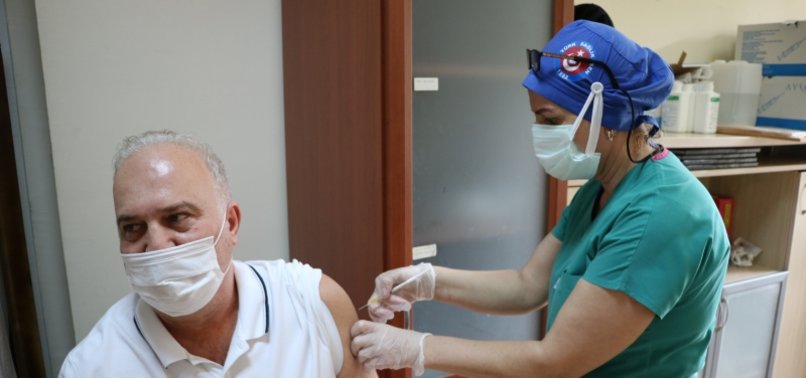 TURKEY VACCINATES OVER 27.86M PEOPLE TO DATE