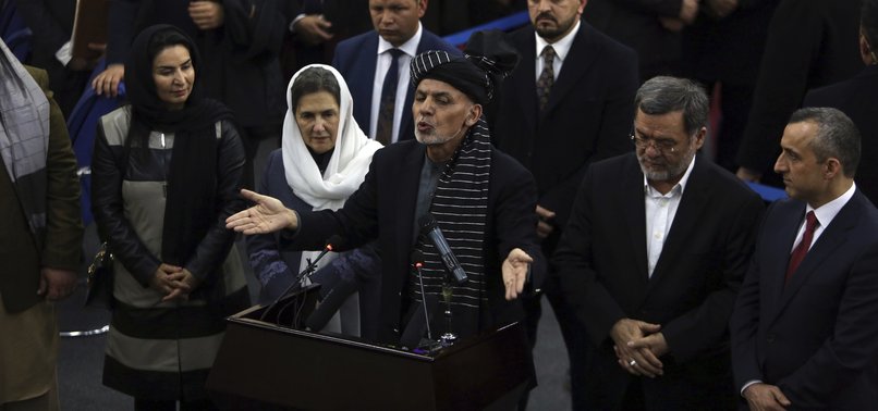 AFGHANISTANS GHANI LAUNCHES BID FOR SECOND PRESIDENTIAL TERM