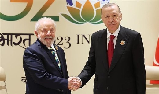 Erdoğan discusses Gaza situation with Brazilian counterpart