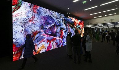 Turkish artist Refik Anadol exhibits world's first multi-sensory work of art at Davos