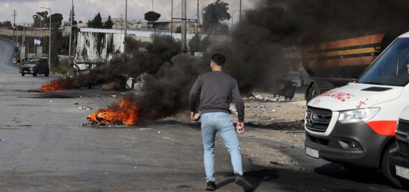 CLASHES ERUPT IN WEST BANK AS PALESTINIANS PROTEST ISRAELI ATTACKS ON GAZA