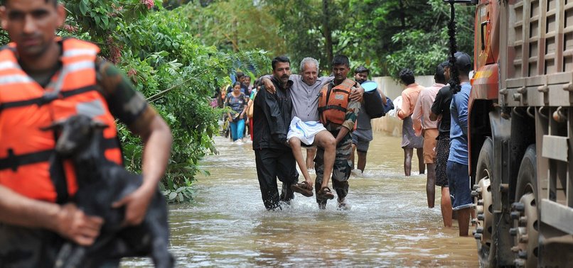 MORE BODIES FOUND IN FLOODED INDIAS KERALA AS TOLL HITS 357