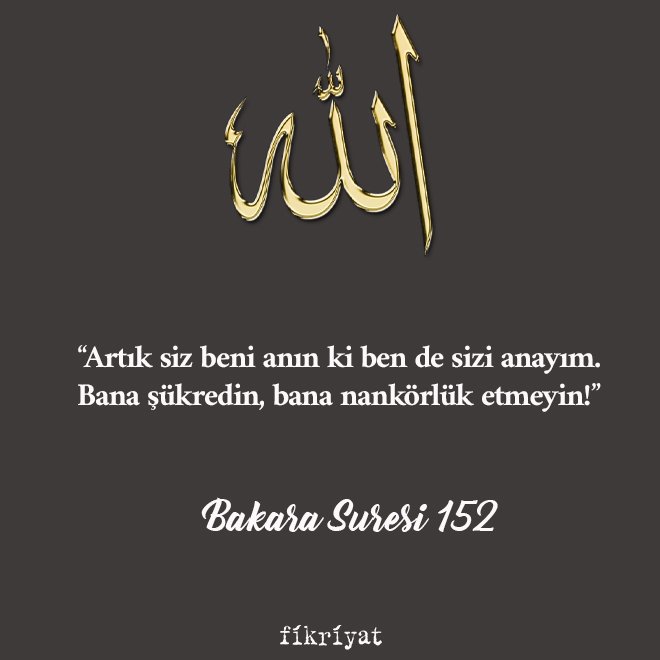 Zikir hakkında ayetler