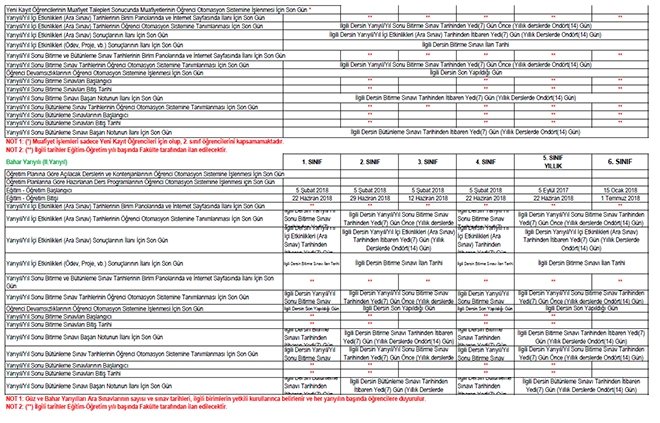 istanbul universitesi akademik takvimi galeri fikriyat gazetesi