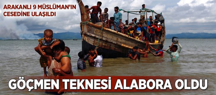 Müslümanları taşıyan tekne alabora oldu