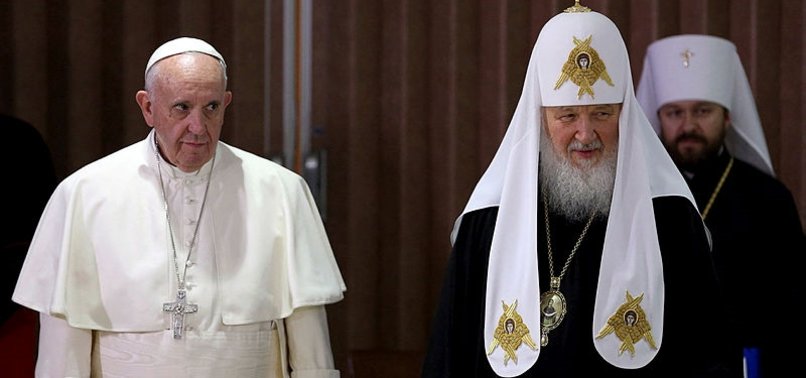 POPE TO MEET RUSSIAN ORTHODOX PATRIARCH IN KAZAKHSTAN