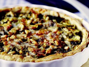 Milföy Hamurunda Kabaklı Tart