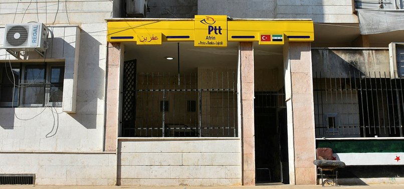 TURKEY TO OPEN POST OFFICE IN SYRIAS LIBERATED AFRIN