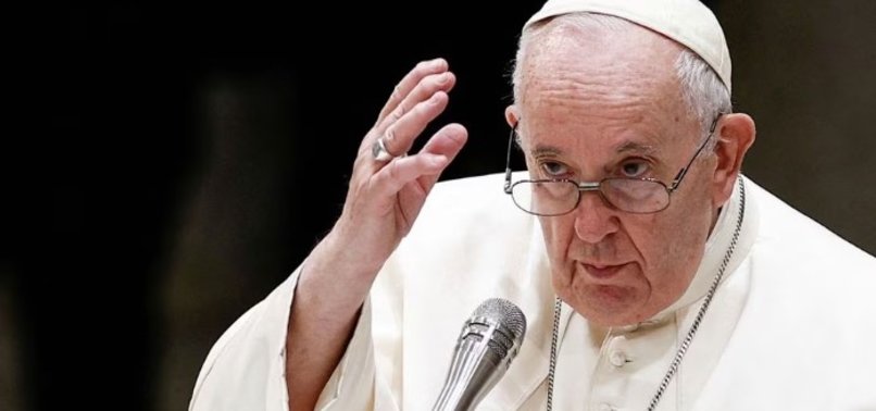 POPE CALLS MISSILE ATTACK ON UKRAINE APARTMENT BUILDING HEARTBREAKING