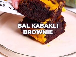 Bal Kabaklı Brownie