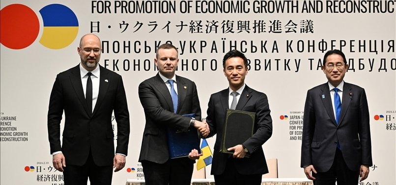 JAPAN, UKRAINE SIGN 56 AGREEMENTS FOR POST-WAR RECOVERY