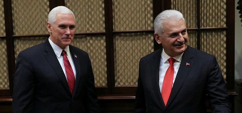 YILDIRIM, PENCE TALK THE BILATERAL RELATIONS AT THE WHITE HOUSE