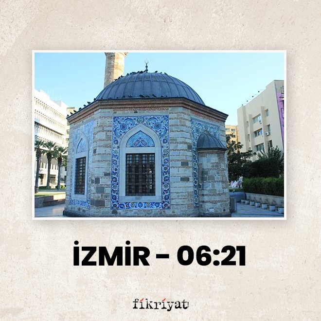 İzmir Kurban bayramı namazı saati 2024