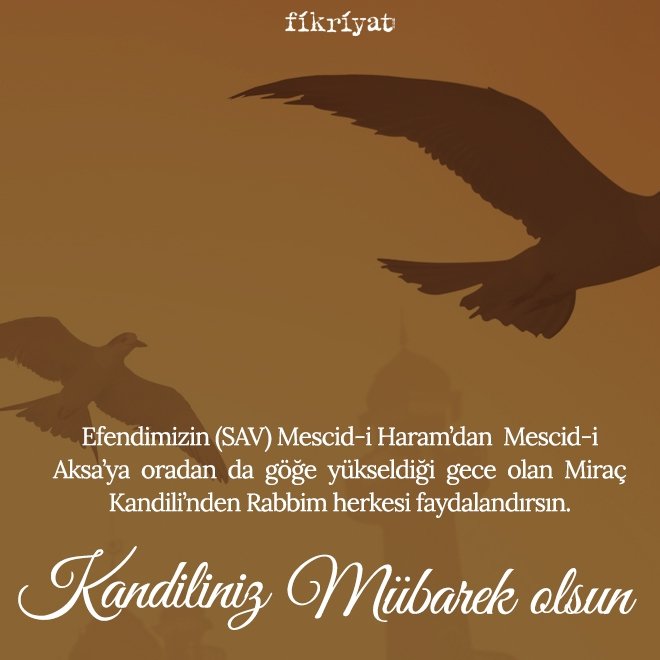 Miraç Kandili mesajları ve sözleri 2025: Anlamlı, dualı, resimli, kısa ve uzun Kandil mesajları