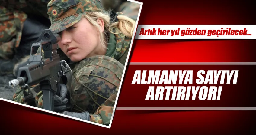 Almanya asker sayısını artıracak
