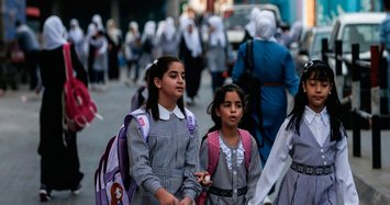 Gaza children return to school despite virus fears