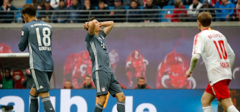 BAYERN MISS CHANCE TO SEAL TITLE AFTER LEIPZIG STUMBLE
