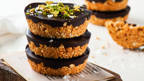 Pirinç Patlaklı, Fıstık Ezmeli Çikolata