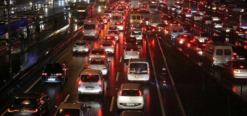REGISTERED MOTOR VEHICLES RISE 2.7 PCT IN TURKEY IN 2017