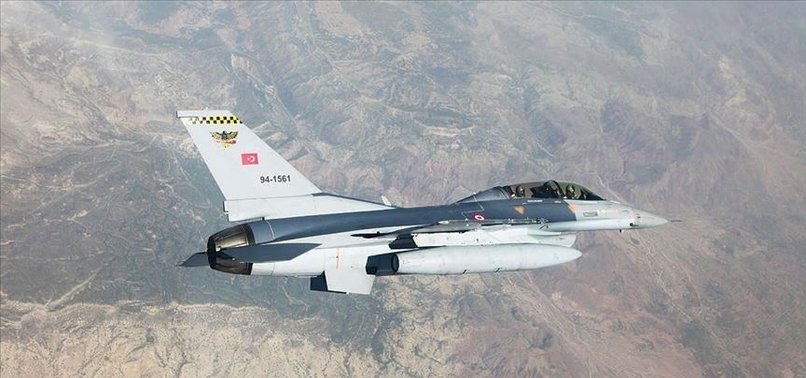 TURKISH JETS TARGET PKK SHELTERS IN NORTHERN IRAQ