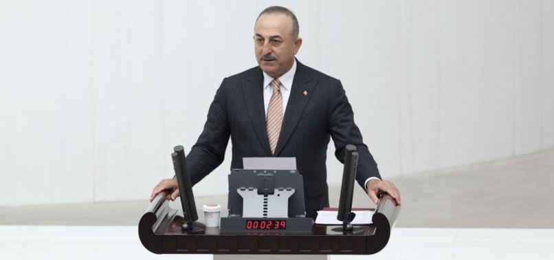 FM ÇAVUŞOĞLU SAYS TURKEY WILL NEVER GIVE UP SUPPORTING PALESTINIAN CAUSE