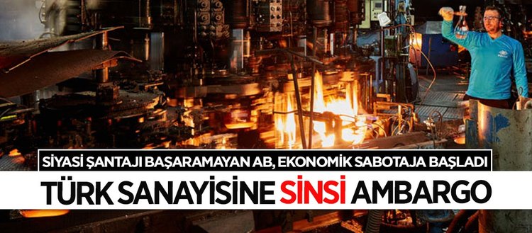 Türk firmalarına hammadde satışı durduruluyor