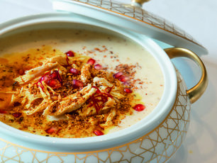 Bademli Terbiyeli Tavuk Çorbası