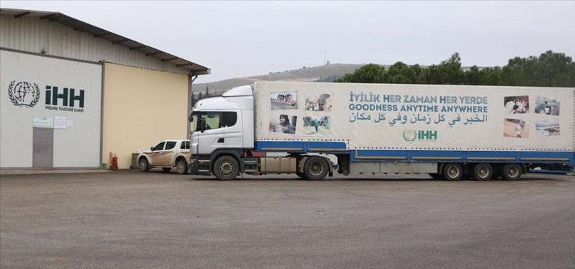 TURKISH NGO DELIVERS HUMANITARIAN AID TO SYRIANS