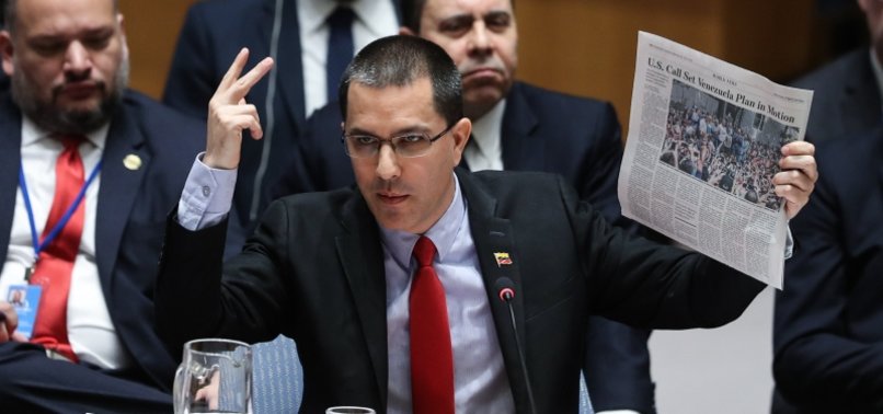VENEZUELA WELCOMES TURKISH DIPLOMATS UNGA PRESIDENCY