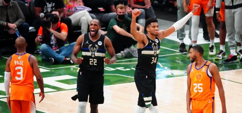 GIANNIS ANTETOKOUNMPO GETS 50, KHRIS MIDDLETON COMES UP CLUTCH FOR CHAMPION BUCKS