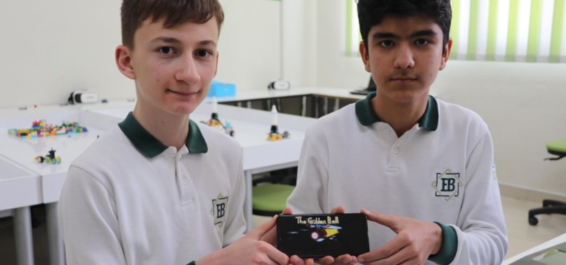 TURKISH 8TH-GRADE STUDENTS DEVELOP ANDROID GAME WITH THEIR OWN SOFTWARE