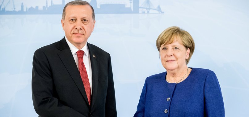 ERDOĞAN, MERKEL HOLD TALKS AHEAD OF G20 SUMMIT