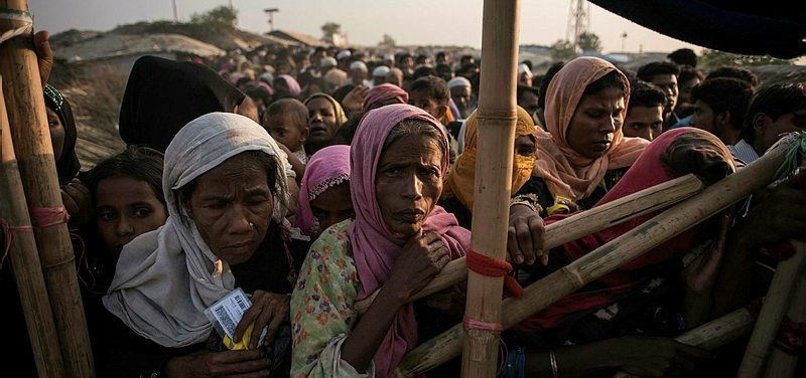FIRE DESTROYS DOZENS OF TENTS AT ROHINGYA REFUGEE CAMP IN BANGLADESH