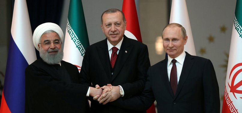 TURKEY, IRAN AND RUSSIA BEGIN TRILATERAL SUMMIT ON SYRIA IN TEHRAN