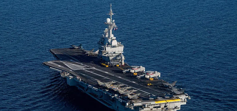 AIRCRAFT CARRIER CHARLES DE GAULLE RETURNS TO FRANCE FROM MIDDLE EAST
