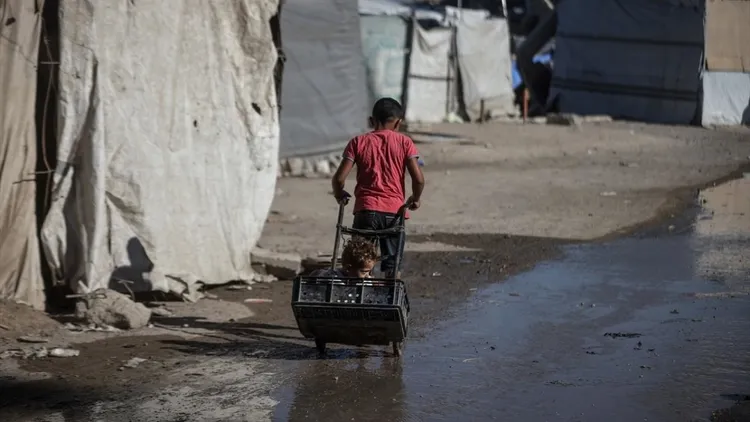 Displaced families in Gaza struggle to survive as humanitarian crisis deepens