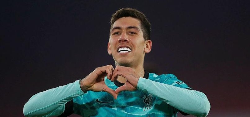 LIVERPOOLS FIRMINO BACK IN TRAINING AHEAD OF ARSENAL TRIP
