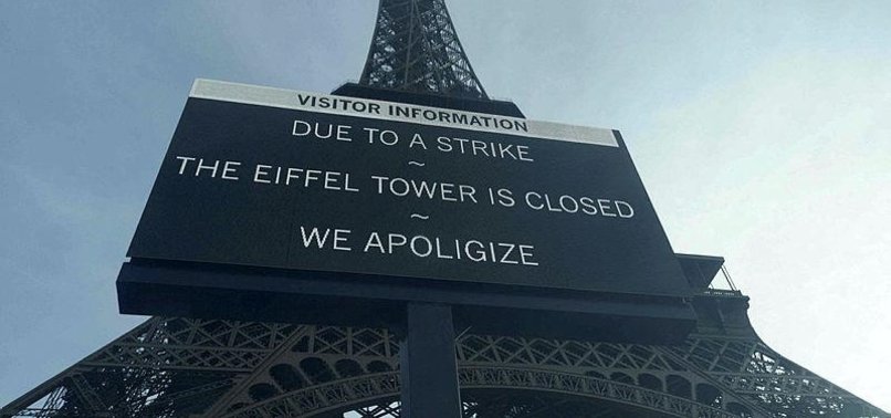 EIFFEL TOWER CLOSED DOWN ON 100TH DEATH ANNIVERSARY OF ITS CREATOR DUE TO A STRIKE